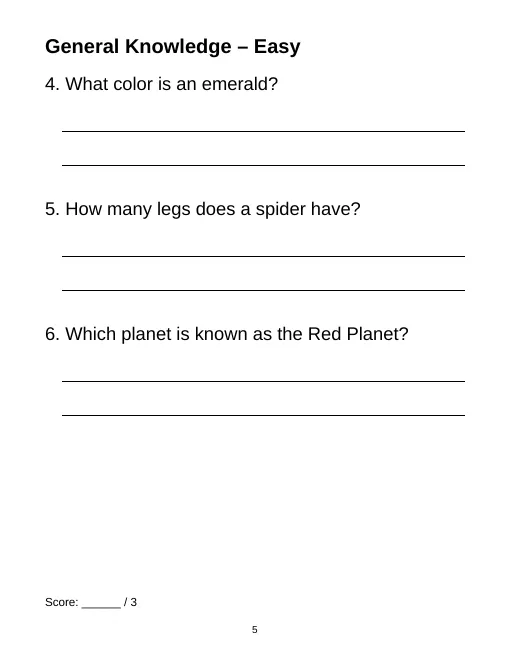 Sample page