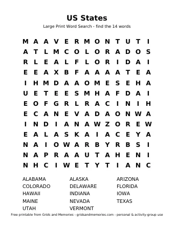 Preview of US States
